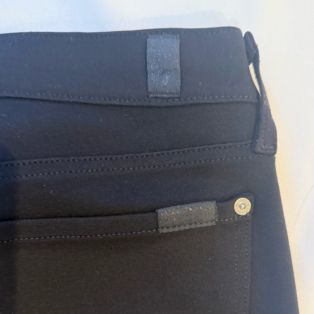 7 For All Mankind Black Ankle Jeans